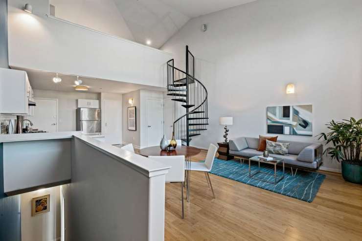 Multi-Level Live-Work Loft — Great Separation Of Space … all accessible without sharing hallways