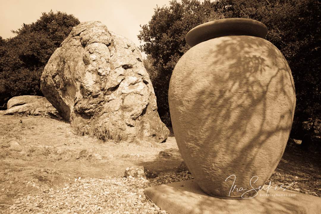 Berkeley Thousand Oaks  Great Stone Face Park Urn