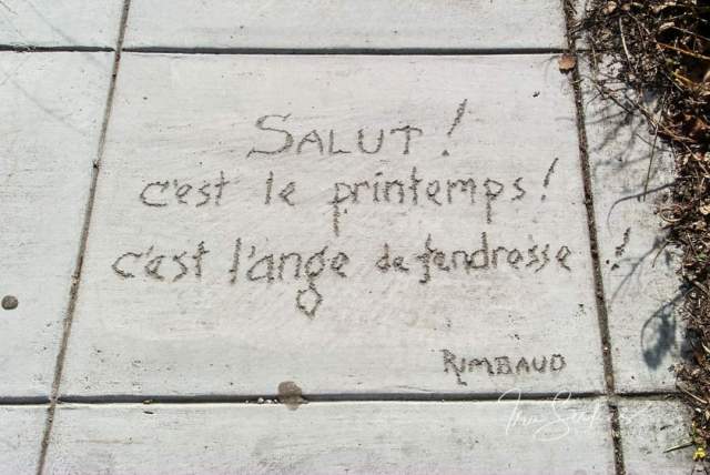 Message in Concrete