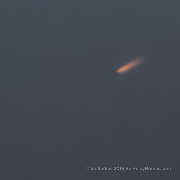 Comet Ison from the Berkeley Hills 2013-11-25