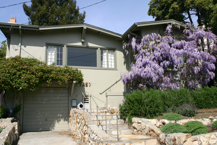 1837 San Lorenzo Wisteria - I took the photo years before they bought a 2nd home from us and we sold their home for them