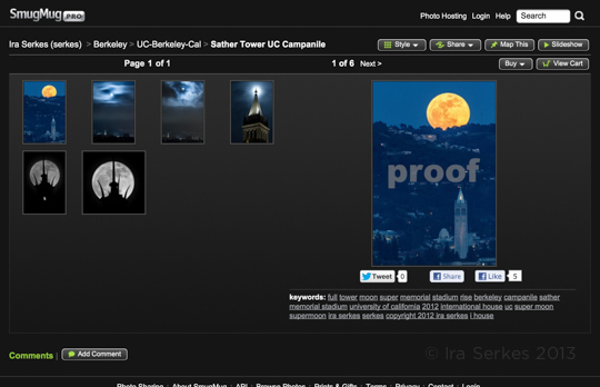 Photograph Site - Smugmug