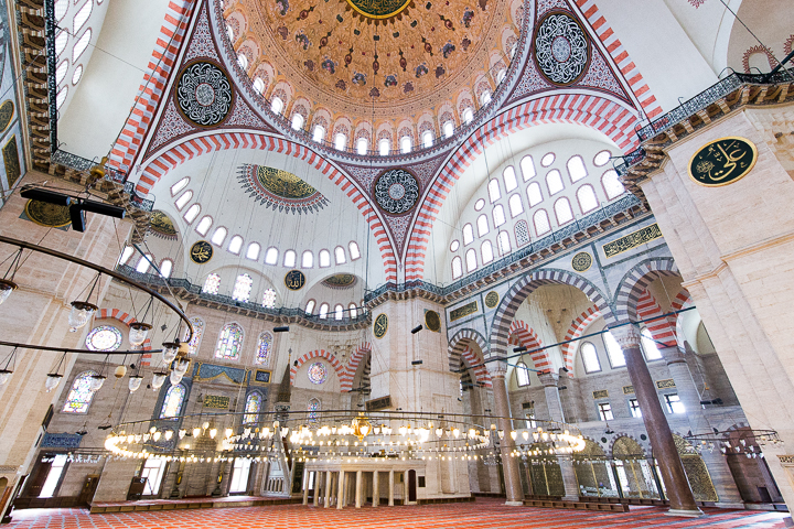Suleyman The Magnificent Mosque - Istanbul, Turkey