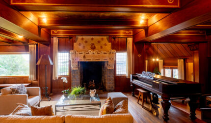 Living Room of Bernard Maybeck Home